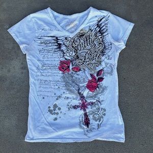 South Pole Girls White Tee